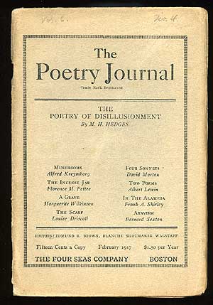 Seller image for The Poetry Journal: February 1917 for sale by Between the Covers-Rare Books, Inc. ABAA