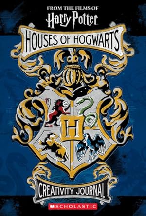 Image du vendeur pour Houses of Hogwarts Creativity Journal mis en vente par GreatBookPrices