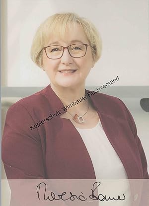 Seller image for Original Autogramm Theresia Bauer Landesministerin Baden-Wrttemberg /// Autogramm Autograph signiert signed signee for sale by Antiquariat im Kaiserviertel | Wimbauer Buchversand