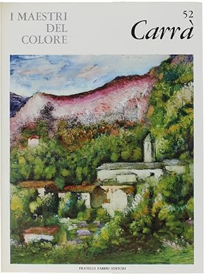 Seller image for CARLO CARRA'. I Maestri del Colore N. 53 (prima edizione: formato grande): for sale by Bergoglio Libri d'Epoca
