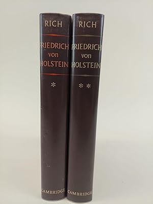 Bild des Verkufers fr FRIEDRICH VON HOLSTEIN: POLITICS AND DIPLOMACY IN THE ERA OF BISMARCK AND WILHELM II [2 VOLUMES] zum Verkauf von Second Story Books, ABAA