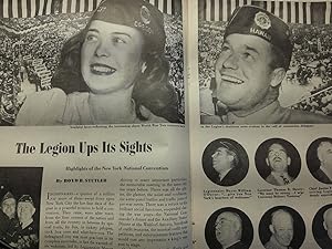 Seller image for Article: the Legion Ups its Sights "Highlights of the New York National Convention" for sale by Hammonds Antiques & Books