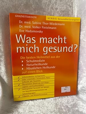 Bild des Verkufers fr Was macht mich gesund?: Herbig Gesundheitsratgeber Herbig Gesundheitsratgeber zum Verkauf von Antiquariat Jochen Mohr -Books and Mohr-