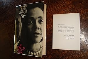 Seller image for My Life with Martin Luther King, Jr. (first printing with rare SCLC Presentation Card) Southern Christian Leadership Conference : African-American Civil Rights organization for sale by Medium Rare Books