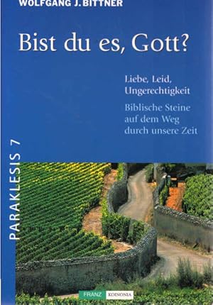 Imagen del vendedor de Bist du es, Gott? : Liebe, Leid, Ungerechtigkeit ; biblische Steine auf dem Weg durch unsere Zeit. a la venta por Schrmann und Kiewning GbR