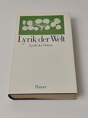 Seller image for Lyrik der Welt - Lyrik des Ostens for sale by BcherBirne