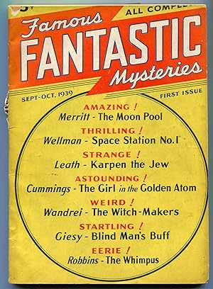 Immagine del venditore per [Pulp Magazine]: Famous Fantastic Mysteries - Vol.1, No. 1. Sept-Oct, 1939 venduto da Between the Covers-Rare Books, Inc. ABAA