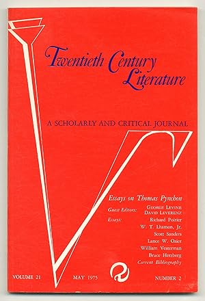 Seller image for Essays on Thomas Pynchon [in] Twentieth Century Literature: A Scholarly and Critical Journal - Volume 21, Number 2, May 1975 for sale by Between the Covers-Rare Books, Inc. ABAA