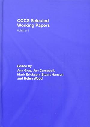 Imagen del vendedor de CCCS Selected Working Papers a la venta por GreatBookPrices