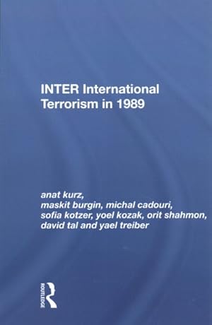 Imagen del vendedor de INTER : International Terrorism in 1989 a la venta por GreatBookPrices