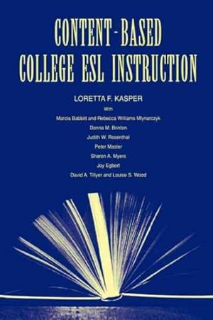 Seller image for Content-Based College Esl Instruction for sale by GreatBookPrices