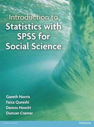Imagen del vendedor de Introduction to Statistics With SPSS for Social Science a la venta por GreatBookPrices