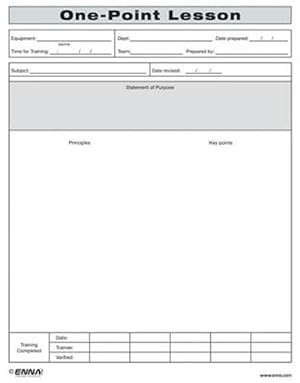 Seller image for One-point Lesson Form for sale by GreatBookPrices