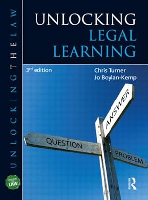 Bild des Verkufers fr Unlocking Legal Learning zum Verkauf von GreatBookPrices