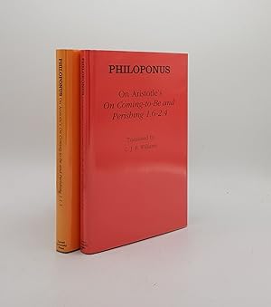 PHILOPONUS On Aristotle's On Coming-To-Be and Perishing 1.1-5 [&] 1.6-2.4