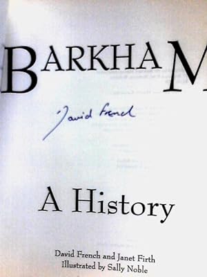 Bild des Verkufers fr Barkham: A History zum Verkauf von World of Rare Books