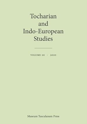 Seller image for Tocharian and Indo-European Studies for sale by GreatBookPrices