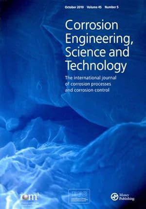 Seller image for Corrosion of Archaeological and Heritage Artefacts : A Special Issue of Corrosion Engineering, Science and Technology for sale by GreatBookPrices