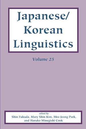 Seller image for Japanese/Korean Linguistics for sale by GreatBookPrices