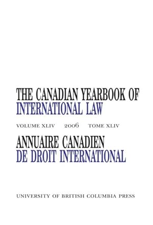 Seller image for Canadian Yearbook of International Law for sale by GreatBookPrices