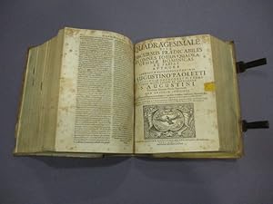 Sammelband von 4 Werken des Augustiner-Eremiten Agostino Paoletti, alias Gostantio Talpiteo (1600...
