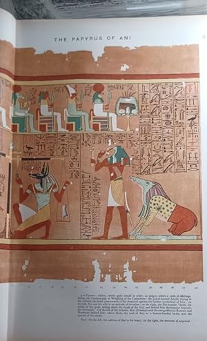 Image du vendeur pour The Book of the Dead. Facsimile of the Papyrus of Ani in the British Museum.Avec :- Books on Egypt and Chaldea. The chapters of coming forth by day or the theban recencion of the Book of the Dead. 3 volumes.- Books on Egypt and Chaldea. Hieroglyphic vocabulary. 1 volume.- Books on Egypt and Chaldea. The Bookk of the Dead. Introduction and english translation. Vol. I seul. mis en vente par Librairie L'Abac / Gimmic SRL