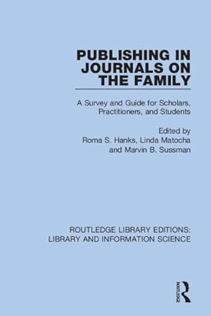 Seller image for Publishing in Journals on the Family : Essays on Publishing for sale by GreatBookPrices
