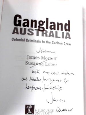 Seller image for Gangland Australia for sale by World of Rare Books