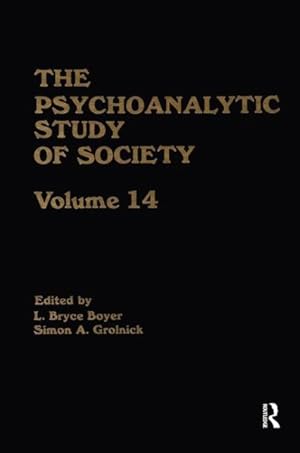 Seller image for Psychoanalytic Study of Society : Essays in Honor of Paul Parin for sale by GreatBookPrices