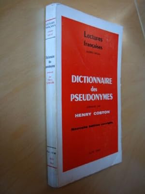 Dictionnaire des pseudonymes