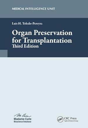 Bild des Verkufers fr Organ Preservation for Transplantation zum Verkauf von GreatBookPrices