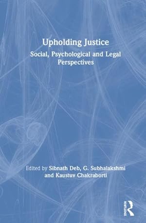 Seller image for Upholding Justice : Social, Psychological and Legal Perspectives for sale by GreatBookPrices