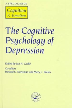 Imagen del vendedor de Cognitive Psychology of Depression a la venta por GreatBookPrices