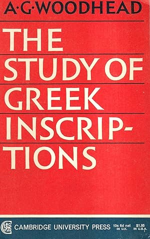 Imagen del vendedor de The Study of Greek Inscriptions a la venta por Il Salvalibro s.n.c. di Moscati Giovanni