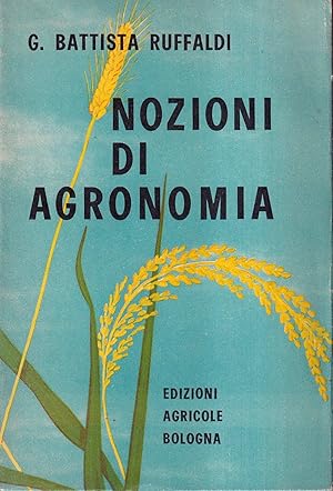 Nozioni di agronomia