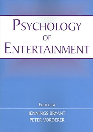 Imagen del vendedor de Psychology of Entertainment a la venta por GreatBookPrices