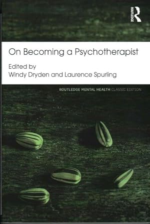 Bild des Verkufers fr On Becoming a Psychotherapist zum Verkauf von GreatBookPrices