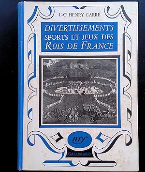 Immagine del venditore per Divertissements sports et jeux des rois de France venduto da LibrairieLaLettre2