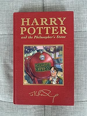 Imagen del vendedor de Harry Potter and the Philosopher's Stone, Harry Potter and the Chamber of Secrets, Harry Potter and the Prisoner of Azkaban, deluxe inscribed first editions a la venta por April Star Books