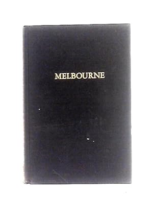 Seller image for Melbourne for sale by World of Rare Books