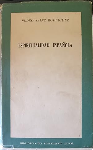 ESPIRITUALIDAD ESPAÑOLA.