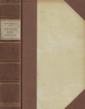 Bild des Verkufers fr Storia dei Greci zum Verkauf von Biblioteca di Babele