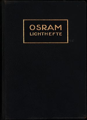 Osram Lichthefte 1925. 14 Hefte [C1-7 und B1-7 in 1 Band].