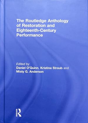 Seller image for Routledge Anthology of Restoration and Eighteenth-century Performance for sale by GreatBookPrices