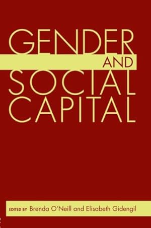 Immagine del venditore per Gender And Social Capital venduto da GreatBookPrices