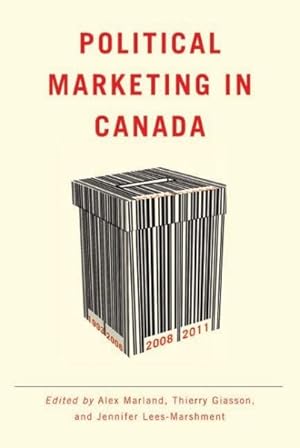 Imagen del vendedor de Political Marketing in Canada a la venta por GreatBookPrices