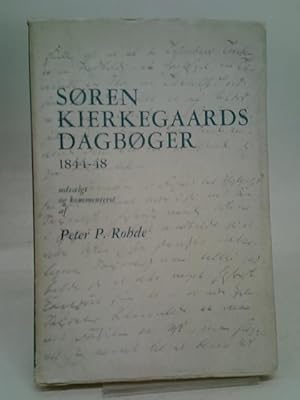 Seller image for Soren Kierkegaards Dagboger (II 1844-48) for sale by World of Rare Books