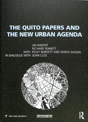 Image du vendeur pour Quito Papers and the New Urban Agenda mis en vente par GreatBookPrices