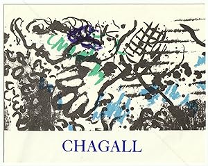 CHAGALL. Oeuvres récentes.