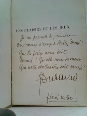 Seller image for Oeuvres de Georges Duhamel, TOME 4 : Les plaisirs et les jeux - Les Erispaudants. for sale by World of Rare Books